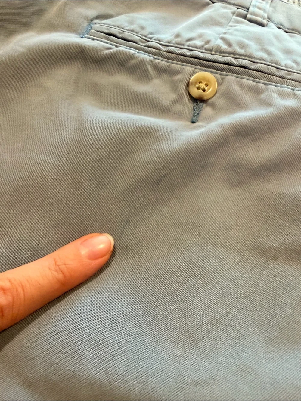 Polo by Ralph Lauren Men's Tyler Pleated Short Chinos in Light Blue Size 40 Golf